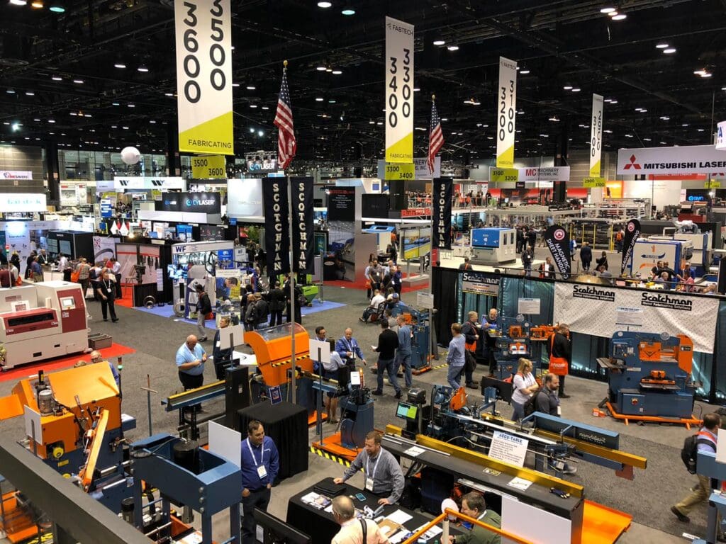 Neff Press booth at the FABTECH 2019 trade show