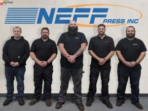 Neff Press team at IFPS fluid power industry trade show or conference