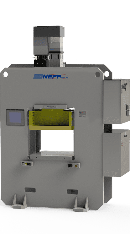 Neff Press ESRG electric servo rail-guided hydraulic press - 125 ton model