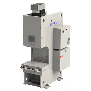 Neff Press electric C-frame press model product icons and feature specifications