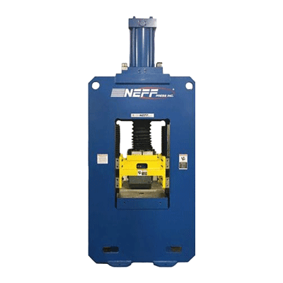 Neff Press drawing press icon showing hydraulic draw press design