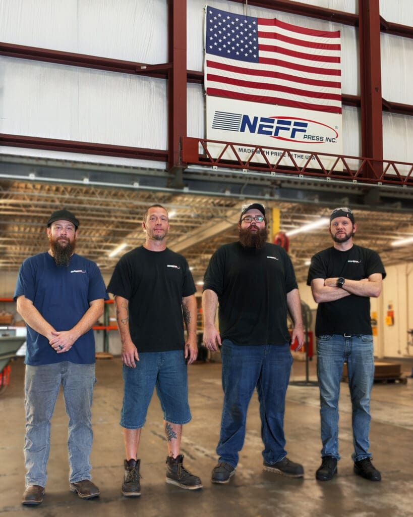Neff Press technicians at the International Fluid Power Society certification event