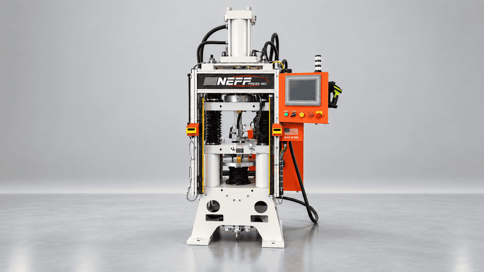 Hydraulic power unit for a Neff hazardous-location press